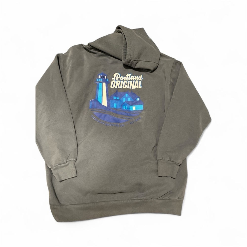 Women's Portland Original Graphic Hoodie - Gray/Blue